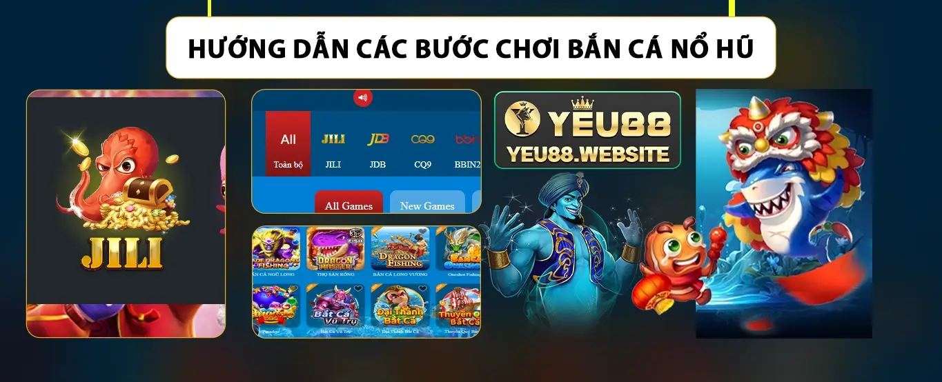 Hướng dẫn các bước chơi bắn cá tại Yeu88 