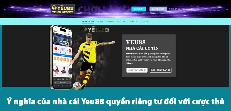 Yeu88 quyền riêng tư